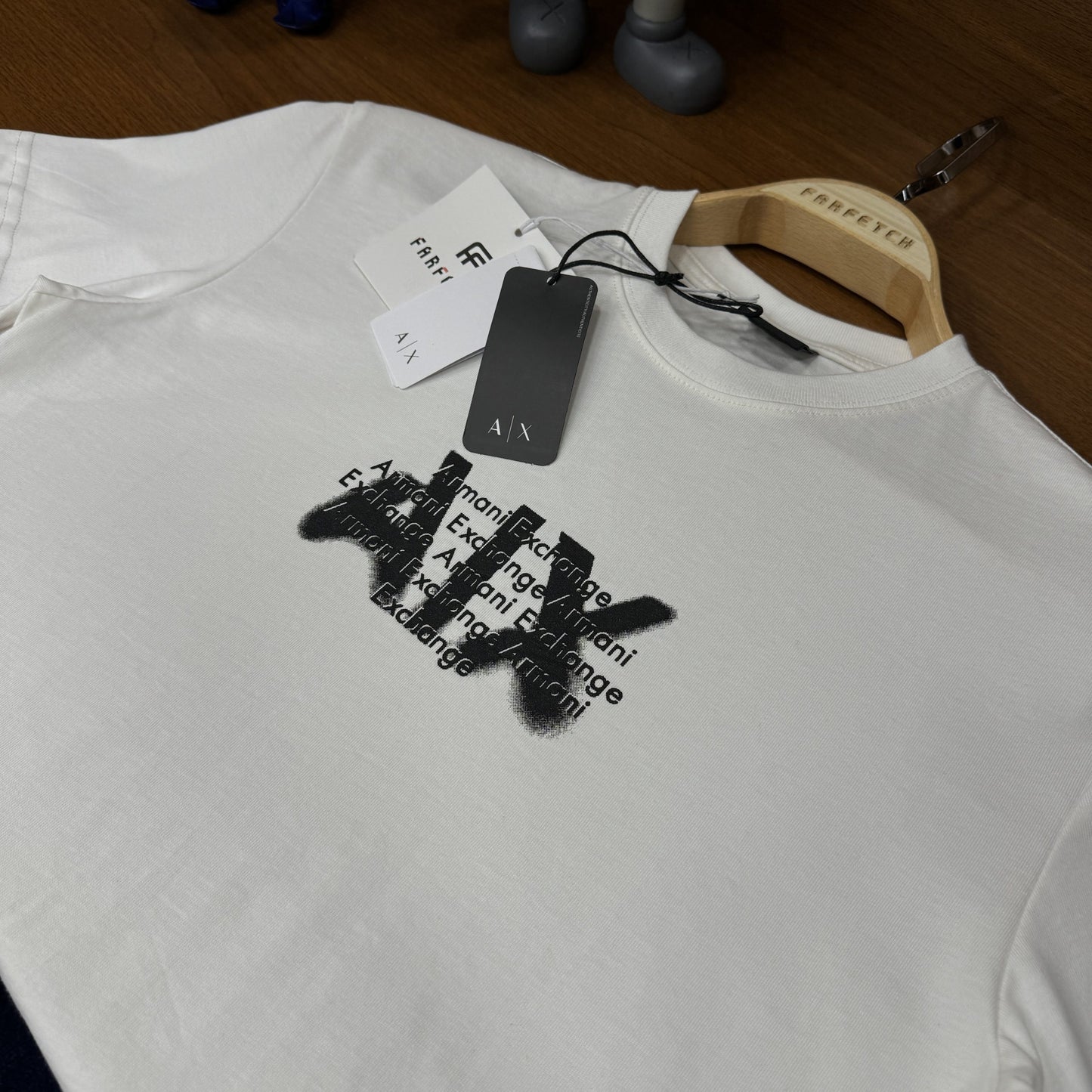 Armani Exchange T-Shirt Beyaz