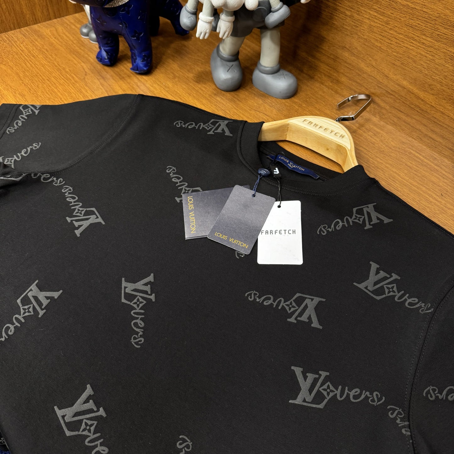 Louis Vuitton Premium T-Shirt Siyah