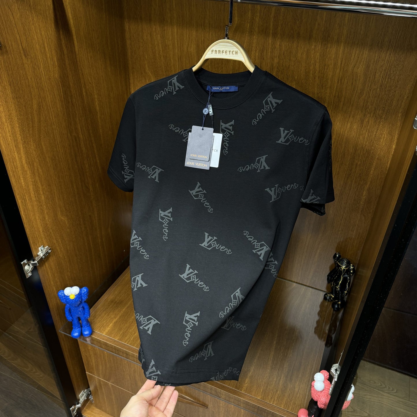 Louis Vuitton Premium T-Shirt Siyah