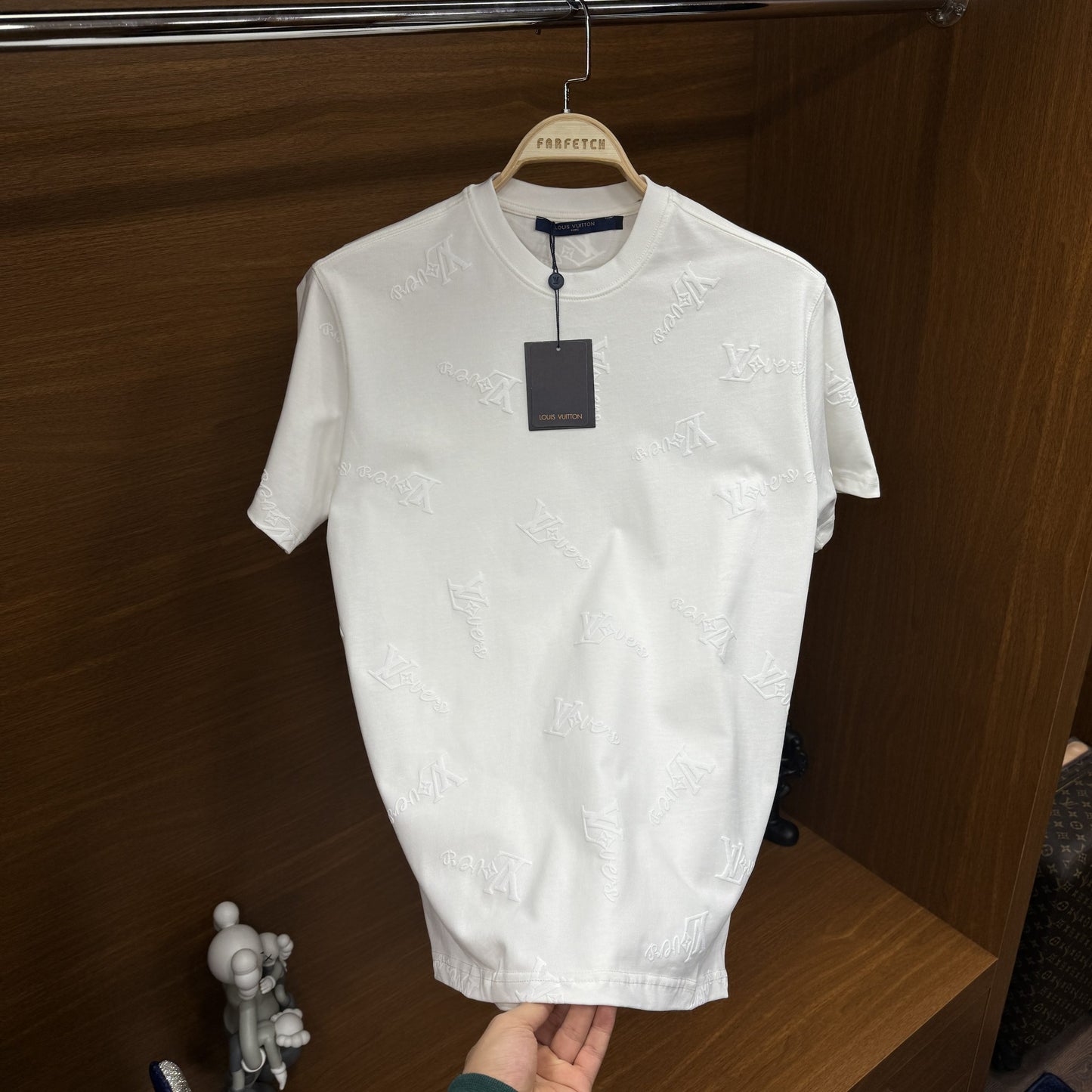 Louis Vuitton Premium T-Shirt Beyaz