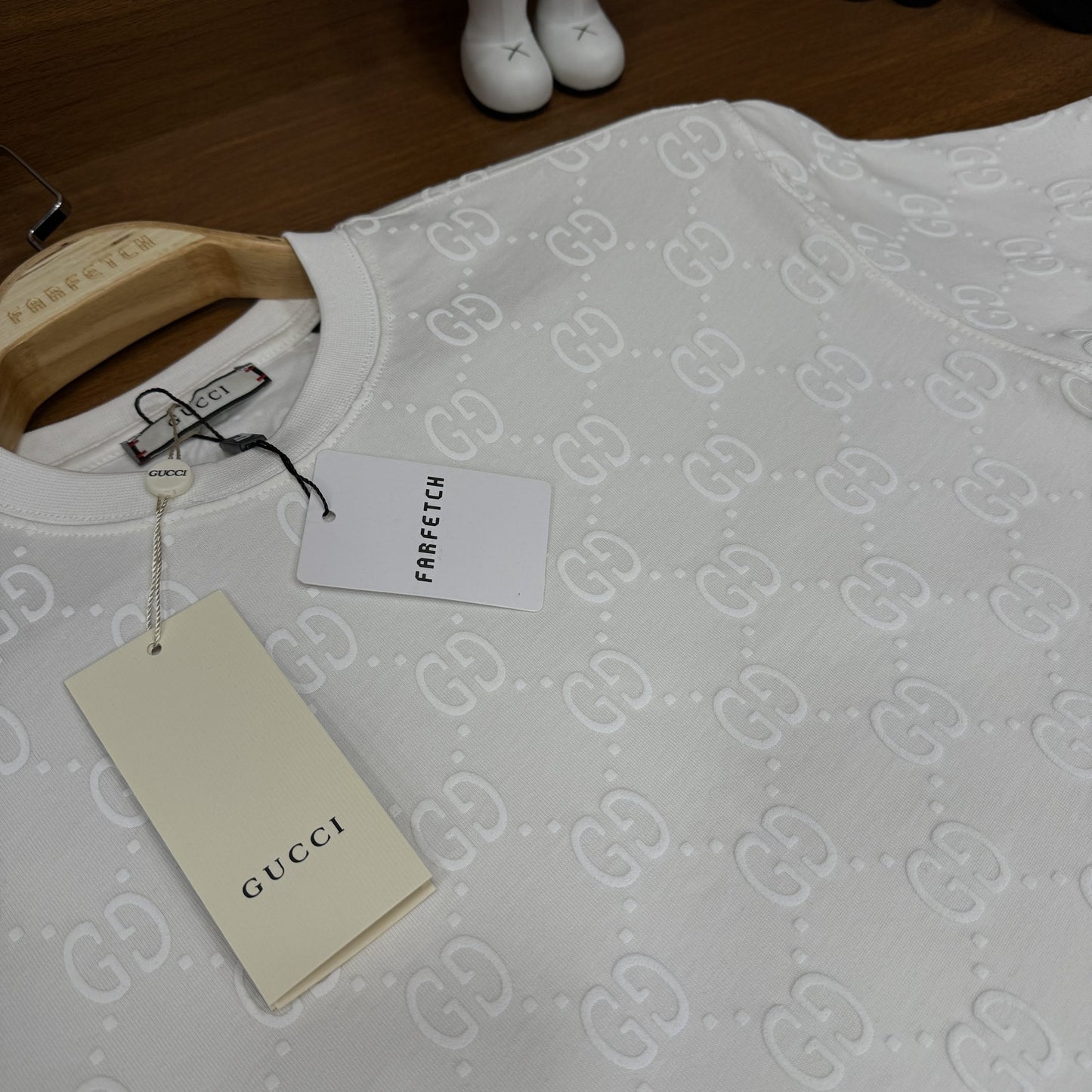 Gucci Premium T-Shirt Beyaz