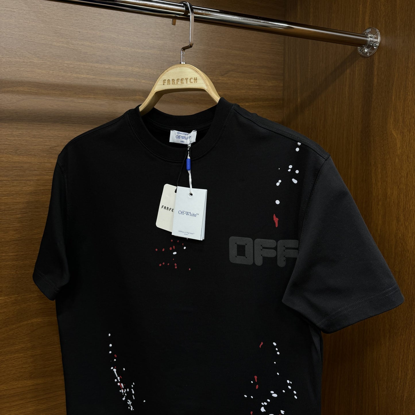 Off White Premium Tshirt Siyah