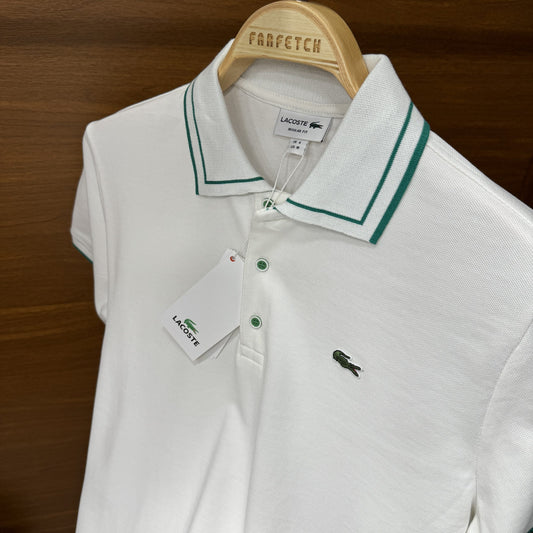 Lacoste Polo Yaka Tshirt Beyaz