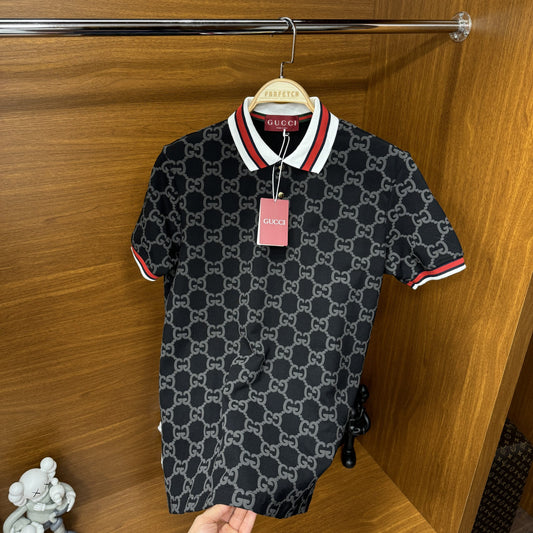 Gucci Polo Yaka Tshirt Siyah