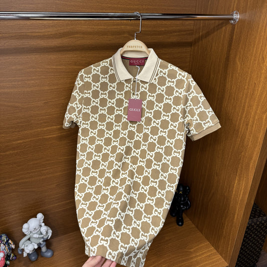 Gucci Polo Yaka Tshirt Kahve