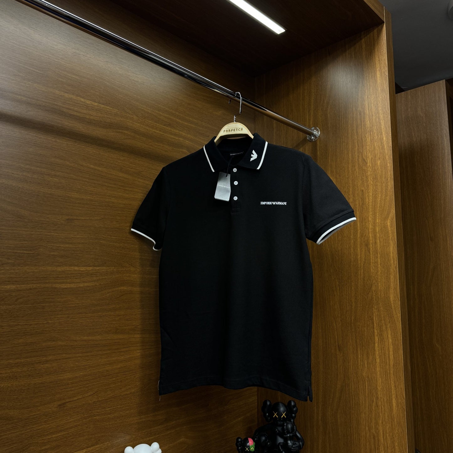 Emporio Armani Polo Yaka Tshirt Siyah