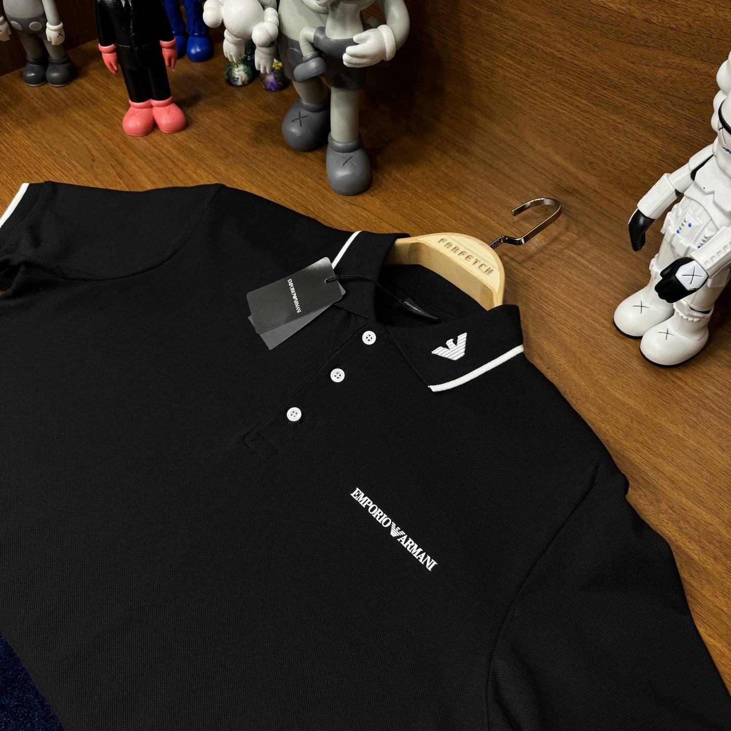 Emporio Armani Polo Yaka Tshirt Siyah