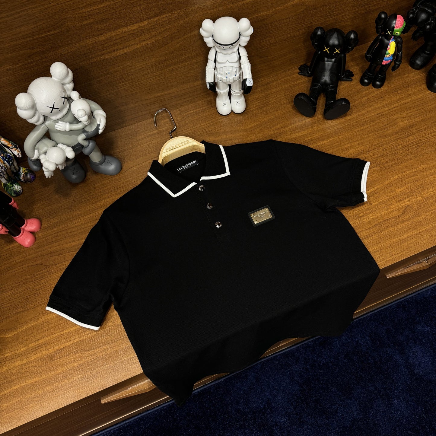 Dolce Gabbana Polo Yaka Tshirt Siyah