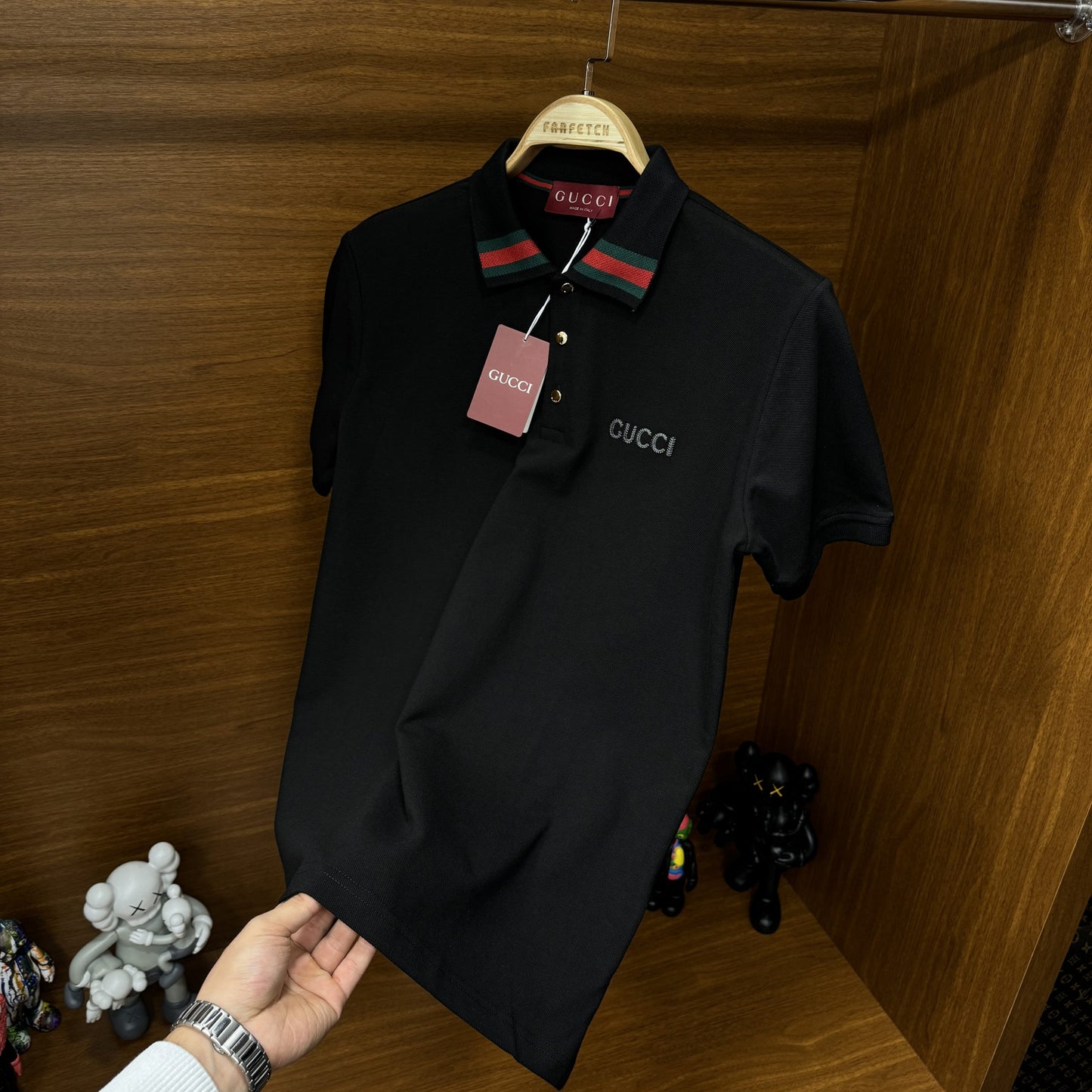 Gucci Polo Yaka Tshirt Siyah