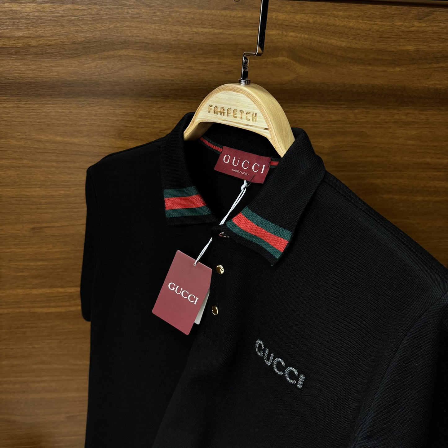 Gucci Polo Yaka Tshirt Siyah