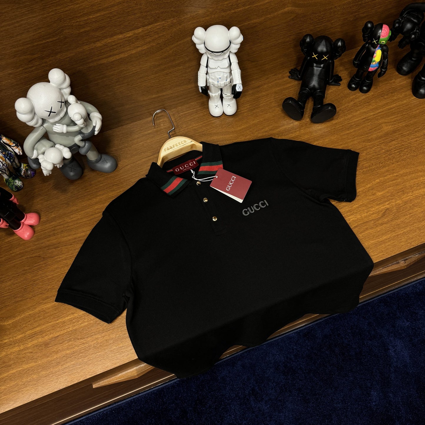 Gucci Polo Yaka Tshirt Siyah