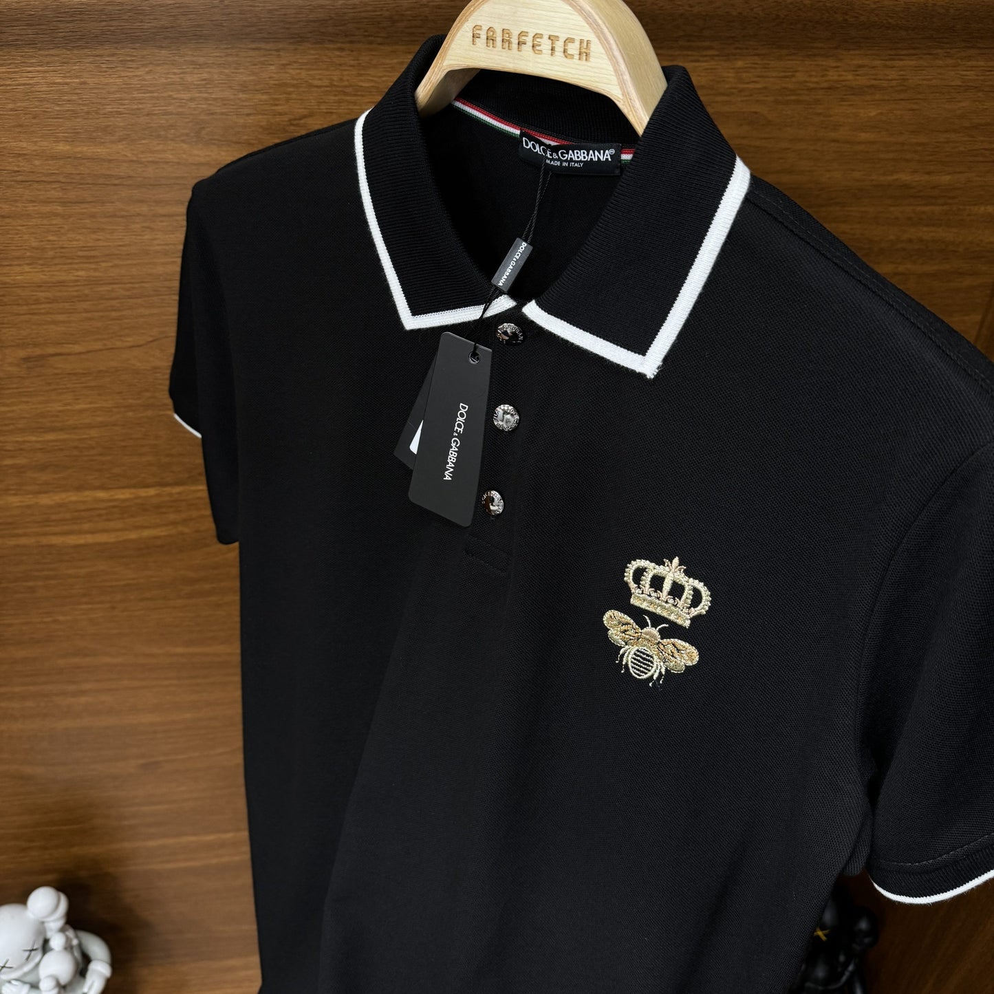 Dolce Gabbana Polo Yaka Tshirt Siyah