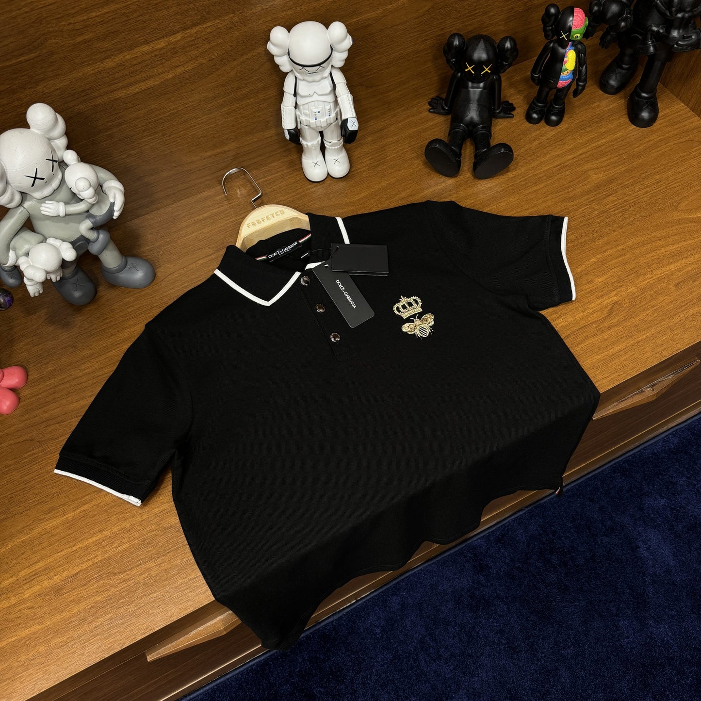 Dolce Gabbana Polo Yaka Tshirt Siyah