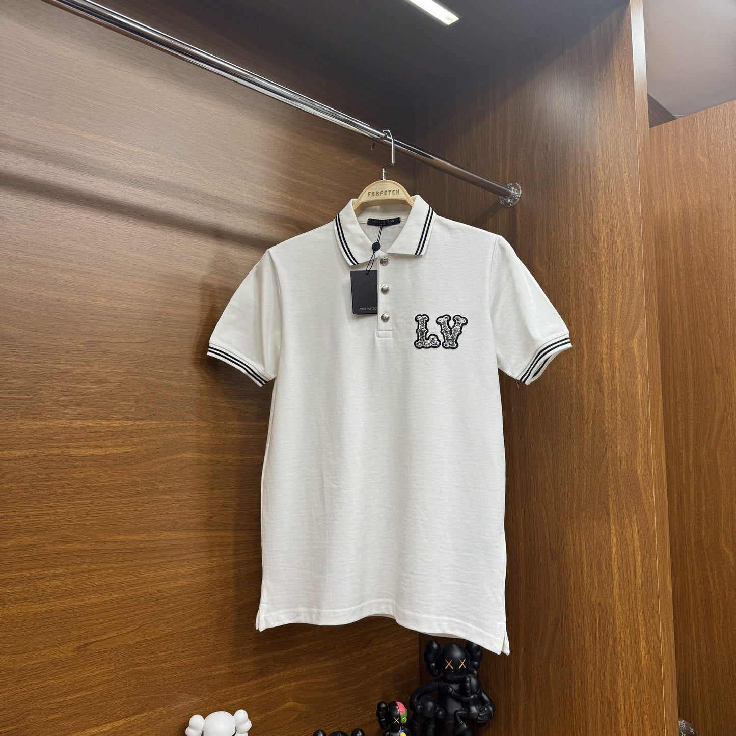 Louis Vuitton Polo Yaka Tshirt Beyaz