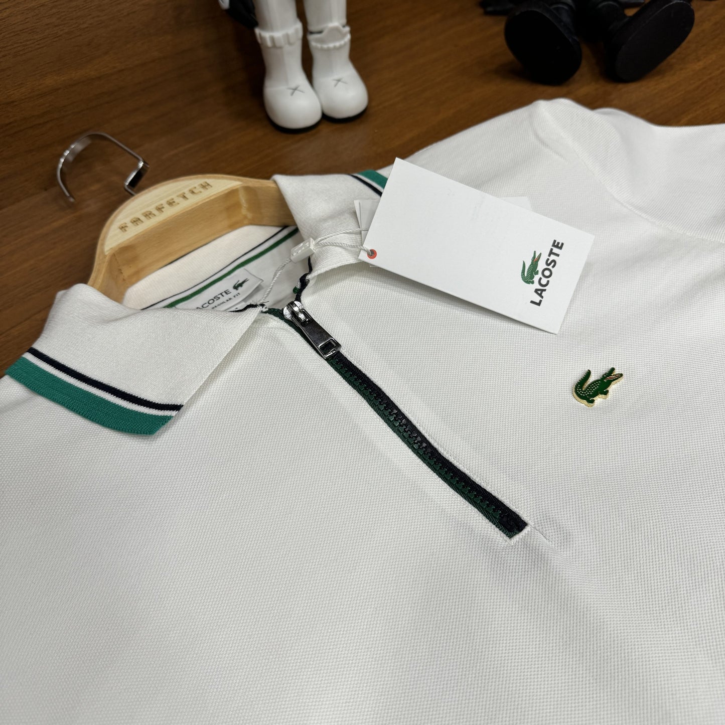 Lacoste Polo Yaka Tshirt Beyaz