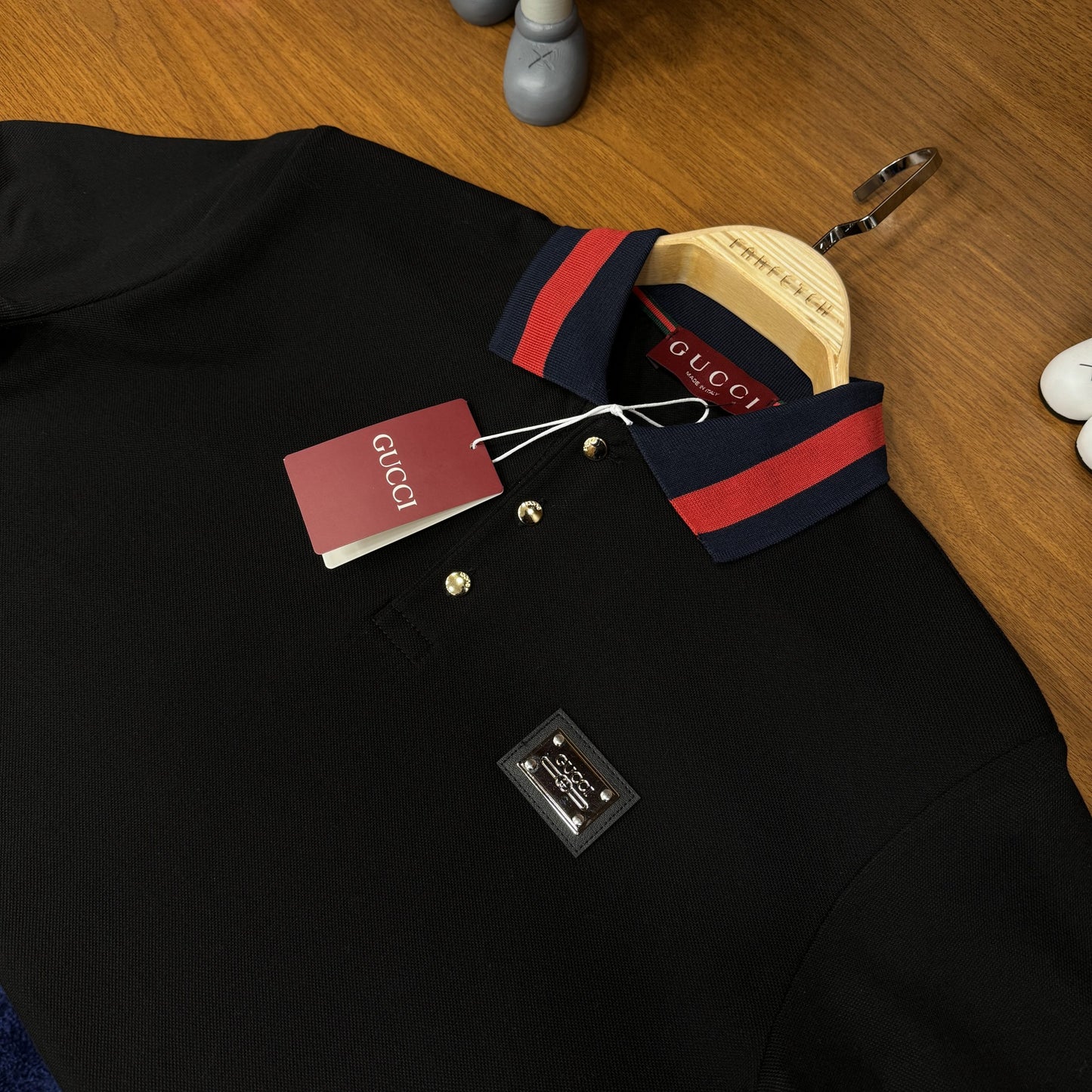 Gucci Polo Yaka Tshirt Siyah