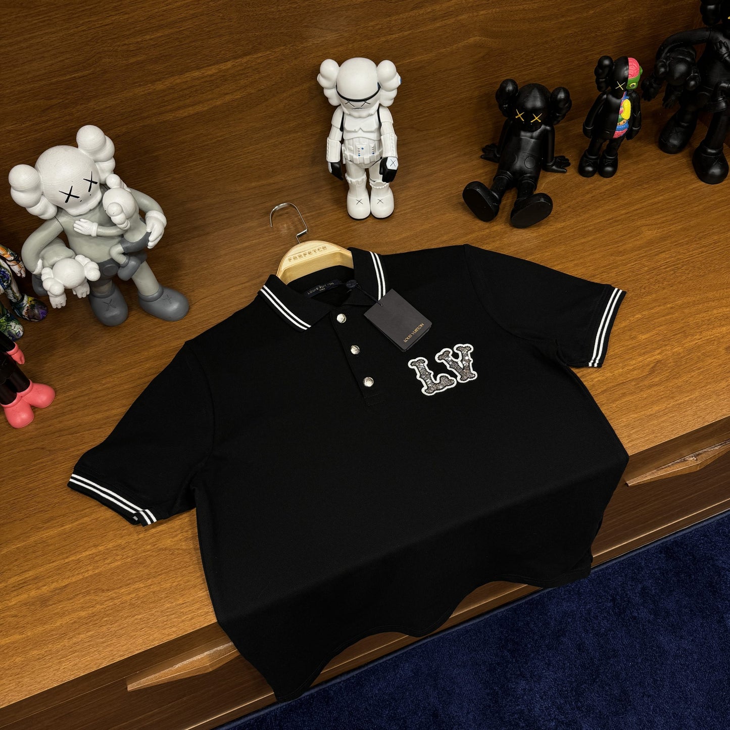 Louis Vuitton Polo Yaka Tshirt Siyah