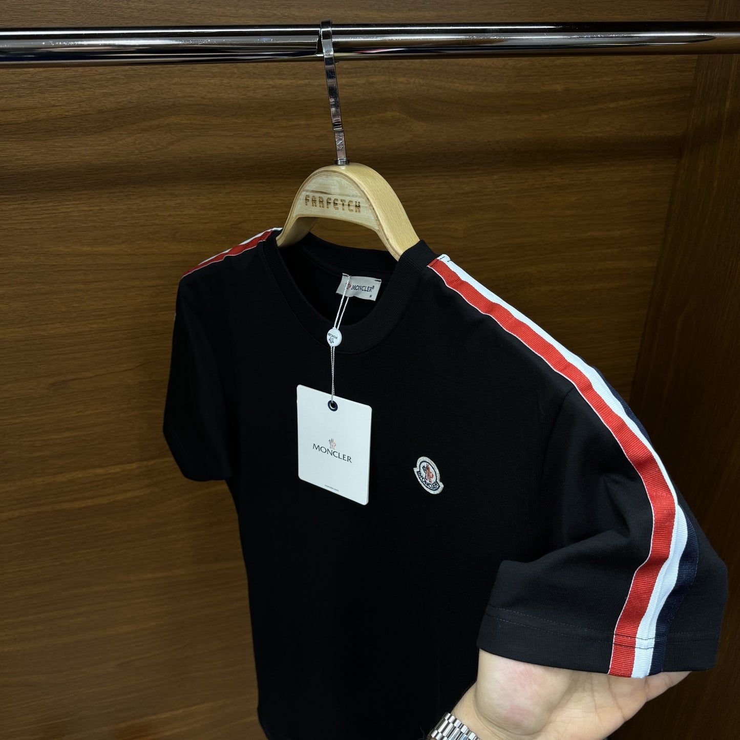 Moncler Premium Tshirt Siyah (Kopya)