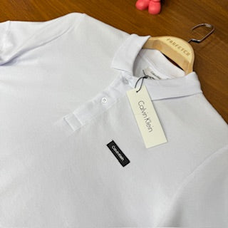 Calvin Klein Polo Yaka Tshirt Beyaz