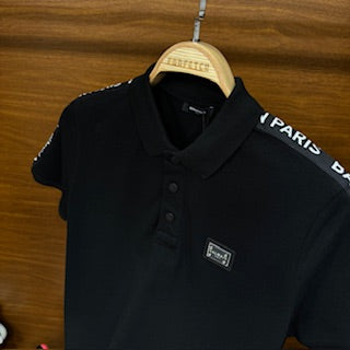 Balmain Polo Yaka Tshirt Siyah