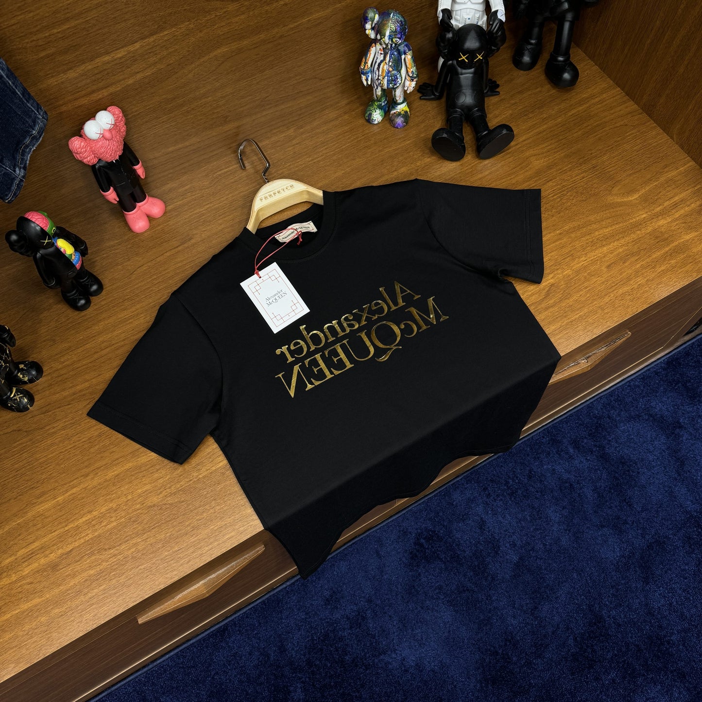 Alexander Mcqueen Tshirt Siyah