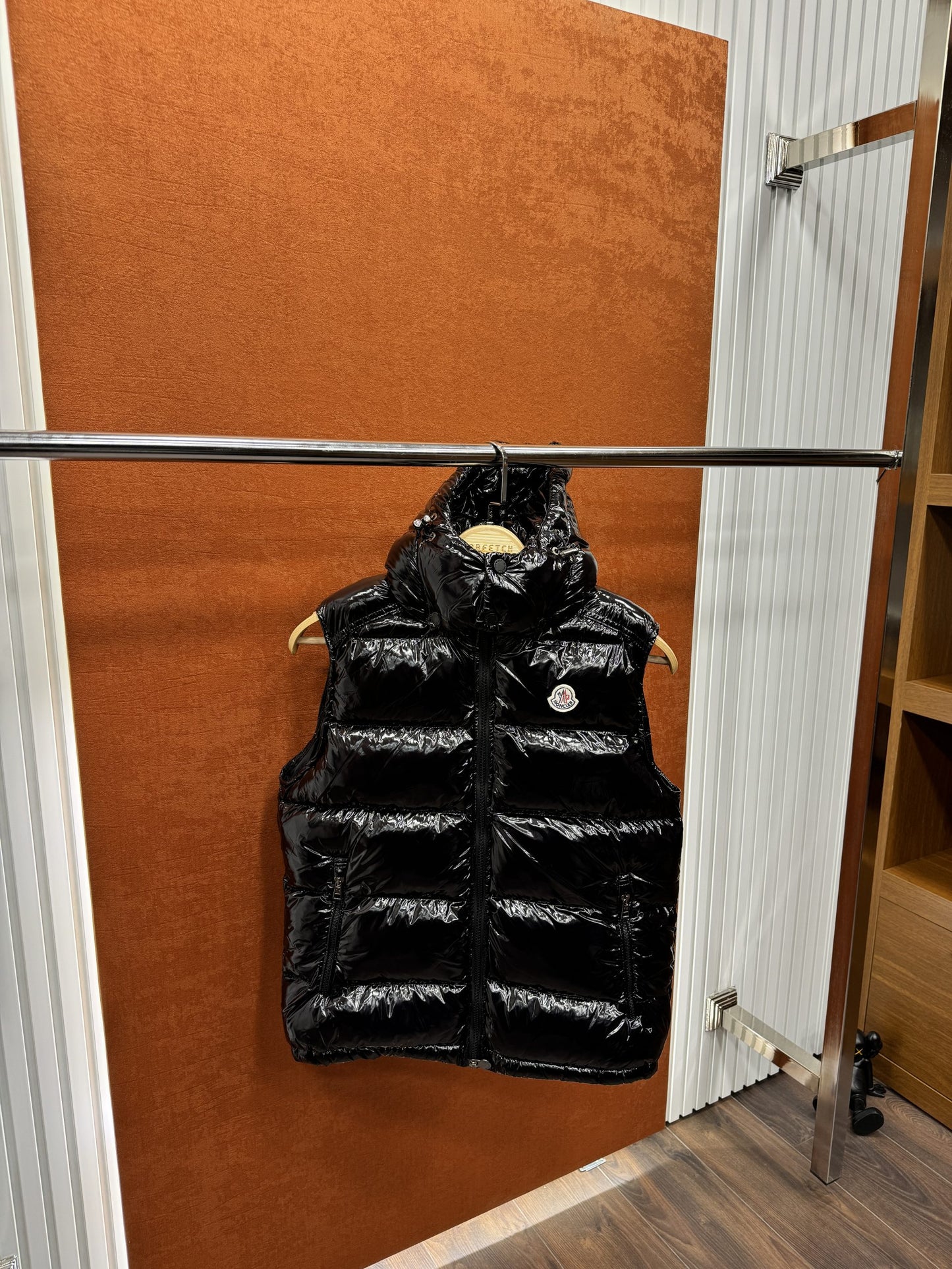 Moncler Maya Yelek Siyah