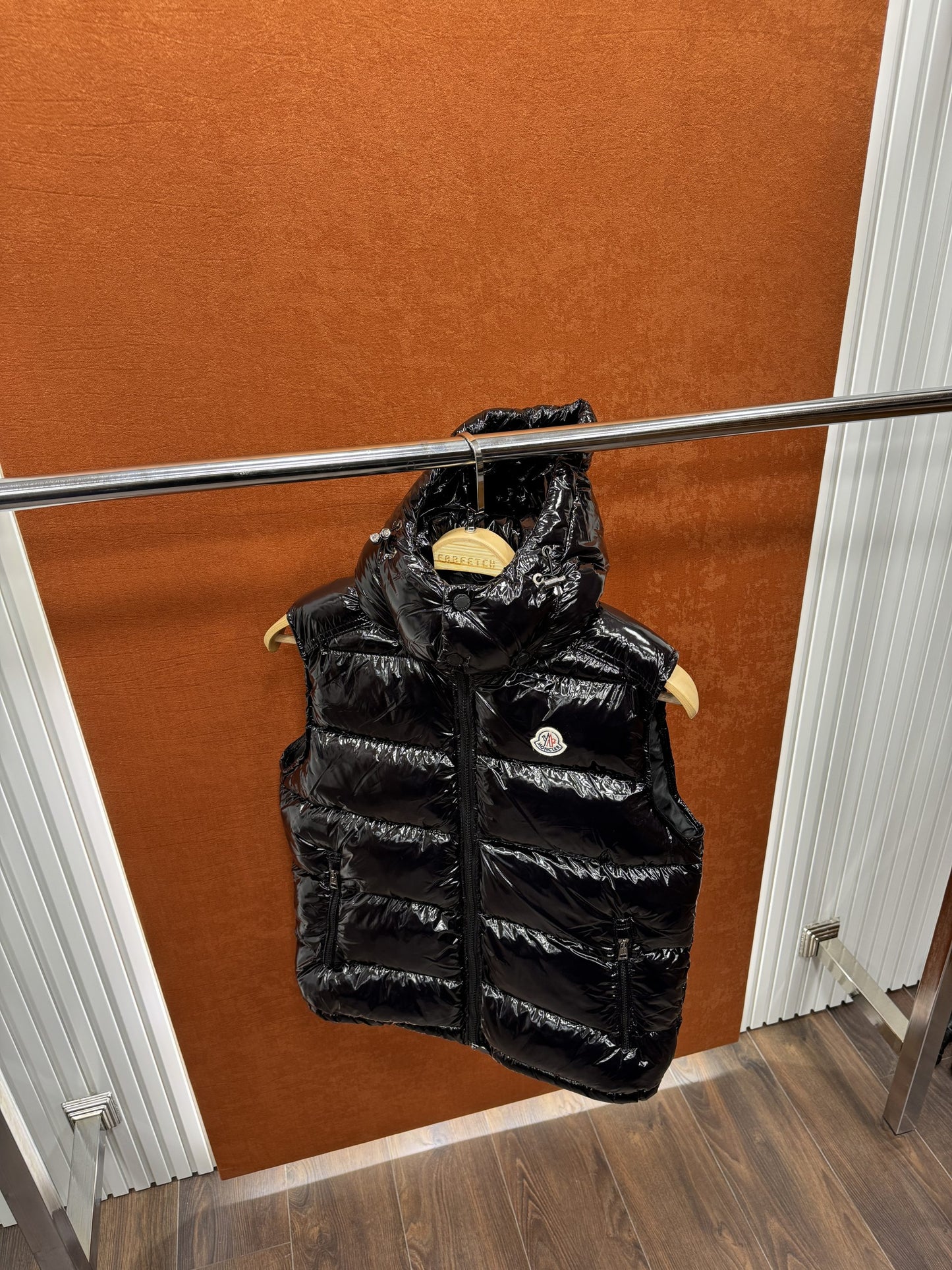 Moncler Maya Yelek Siyah