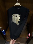 Armani Exchange Gold Sweatshirt Siyah