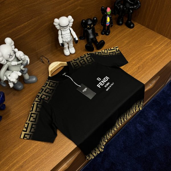 Fendi Roma Tshirt Siyah - Görsel 5