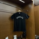 Moncler Nakış Tshirt Siyah