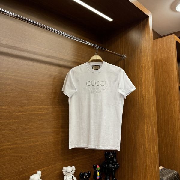 Gucci Nakış Tshirt Beyaz - Görsel 5