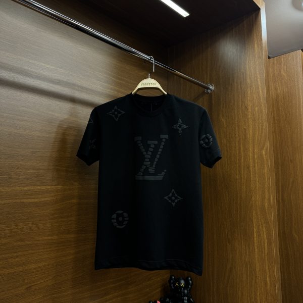 Louis Vuitton Tshirt Siyah - Görsel 4