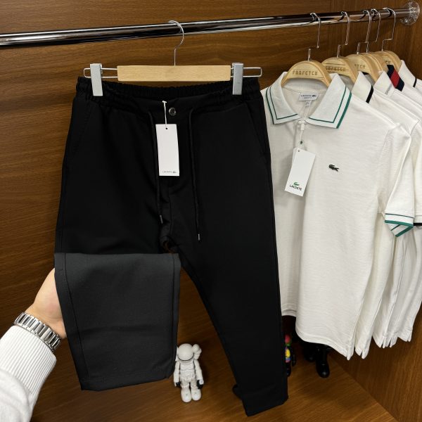 Lacoste Jogger Pantolon Siyah - Görsel 2