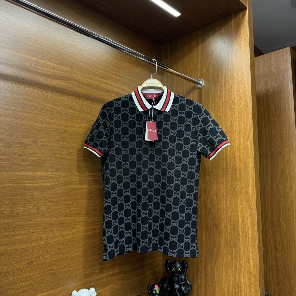 Gucci Polo Yaka Tshirt Siyah - Görsel 2