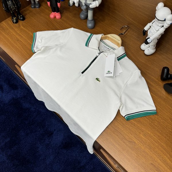 Lacoste Polo Yaka Tshirt Beyaz - Görsel 3