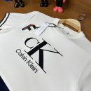 Calvin Klein Örme Triko T-Shirt Beyaz