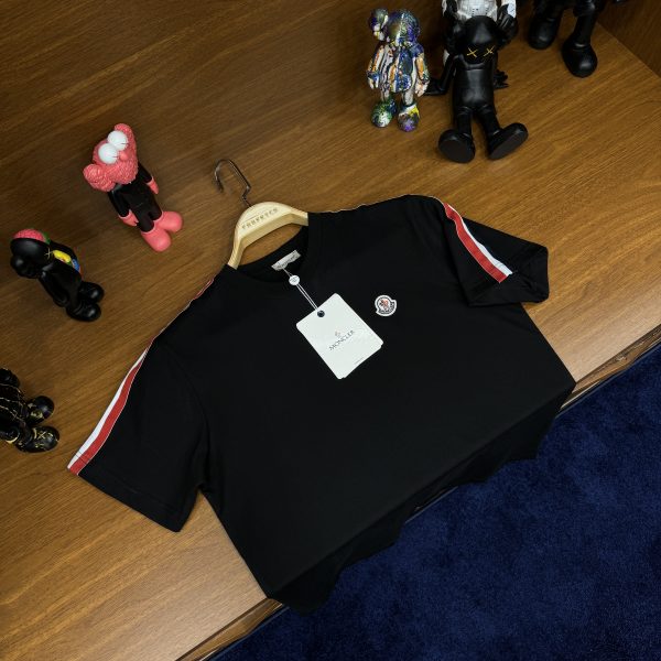 Moncler Premium Tshirt Siyah - Görsel 4