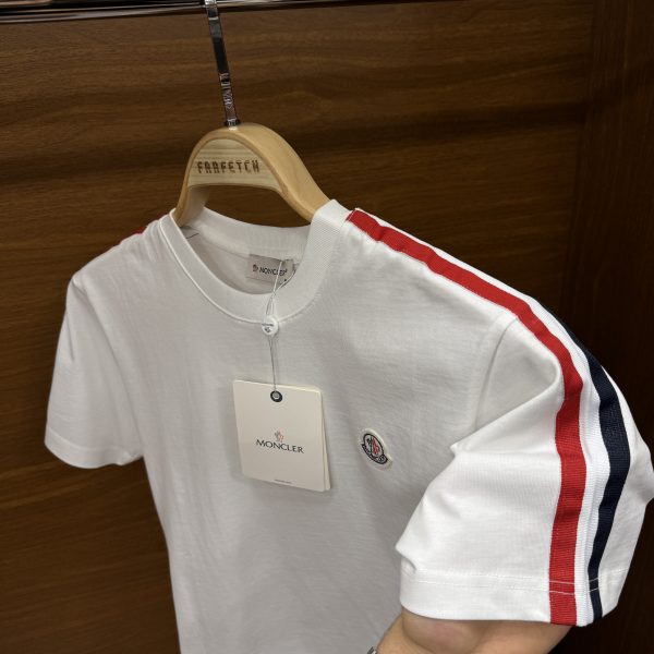 Moncler Premium Tshirt Beyaz - Görsel 4