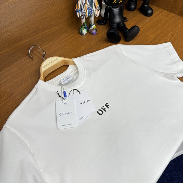 Off White Tshirt Beyaz - Görsel 4