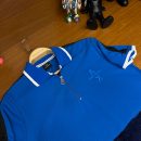 Armani Exchange Polo Yaka Tshirt Saks Mavi