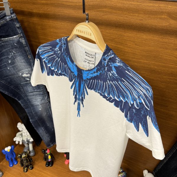 Marcelo Burlon Tshirt Beyaz - Görsel 2