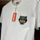 Kenzo Süzene Logo Tshirt Beyaz