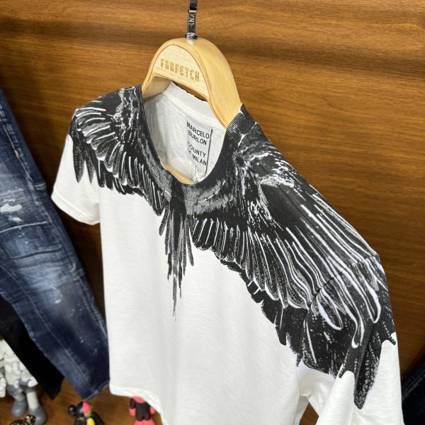 Marcelo Burlon Tshirt Beyaz