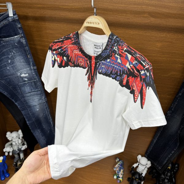 Marcelo Burlon Tshirt Beyaz